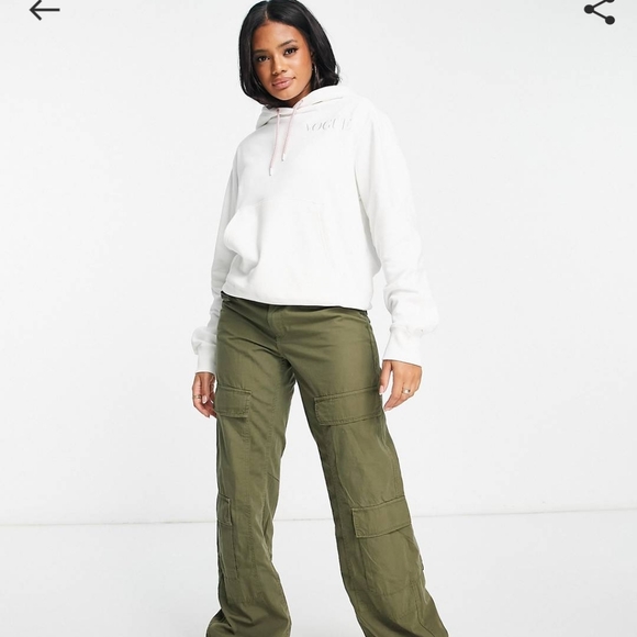 Puma x Vogue Logo Hoodie in White - Picture 5 of 5